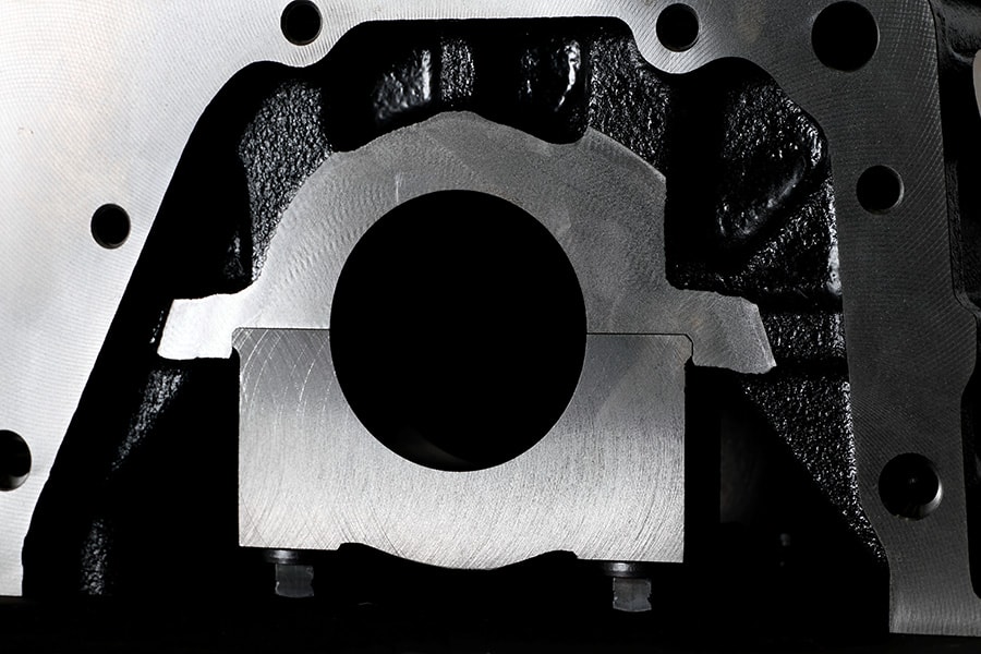 AE86 Engine Crankcase Close-up