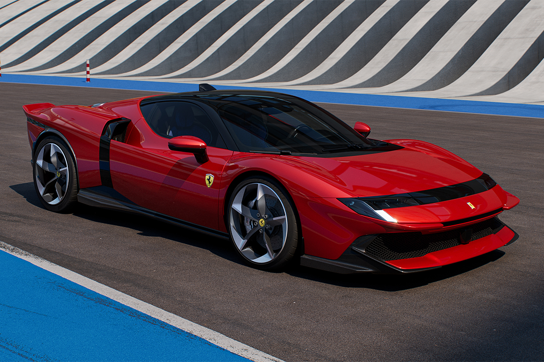 Ferrari 849 Testarossa side profile photo