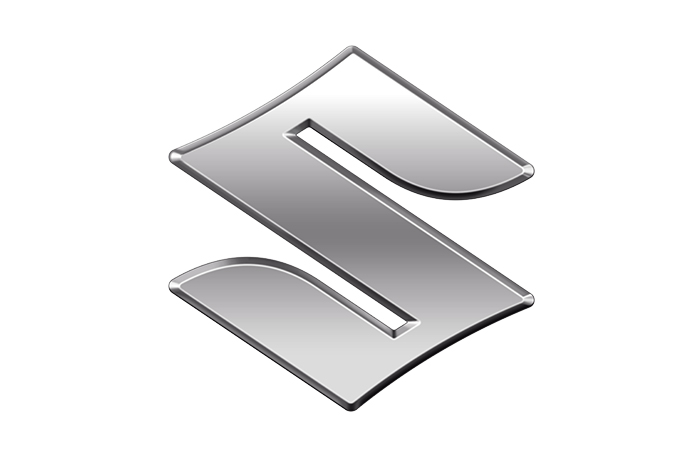Suzuki logo，Suzuki brand logo， Side view photo of Suzuki
