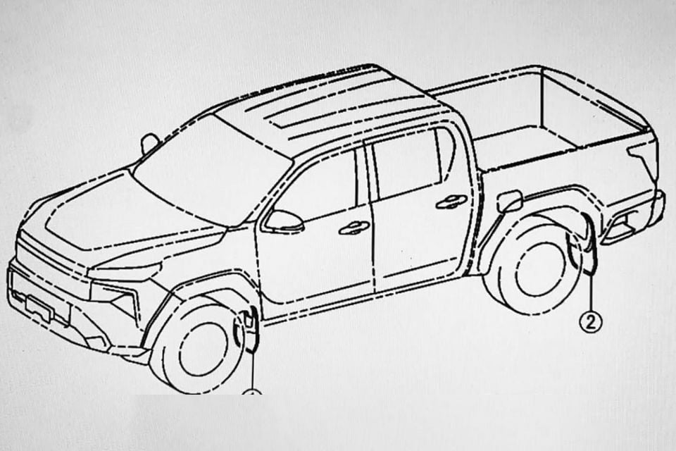 Toyota Hilux，2026 HiLux，Toyota Hilux front view，Toyota Hilux rear view