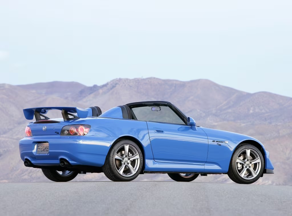 Honda S2000 Rear Side View