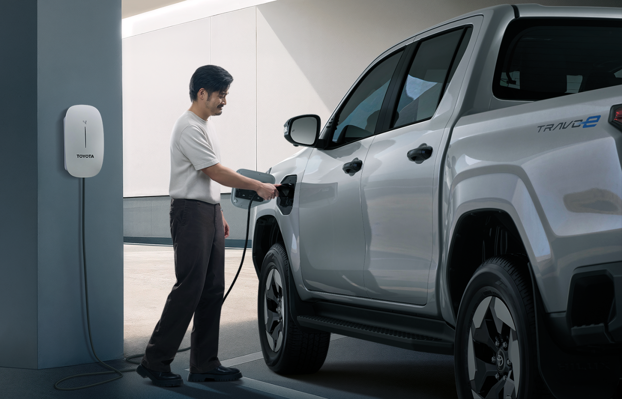 Hilux Travo-e การตกแต่งภายใน