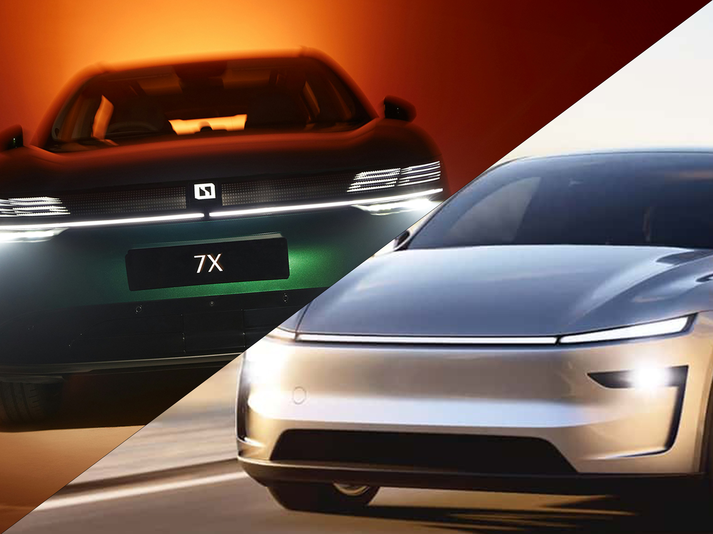 Zeekr 7x & Tesla Model Y