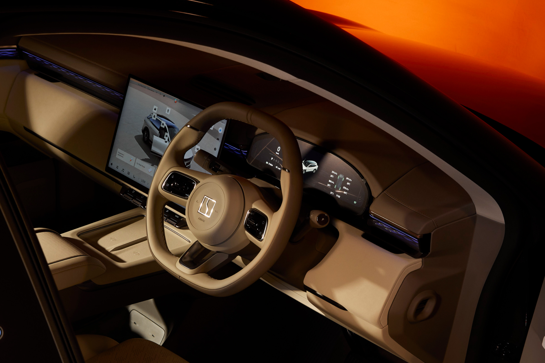 Zeekr 7x driver's seat