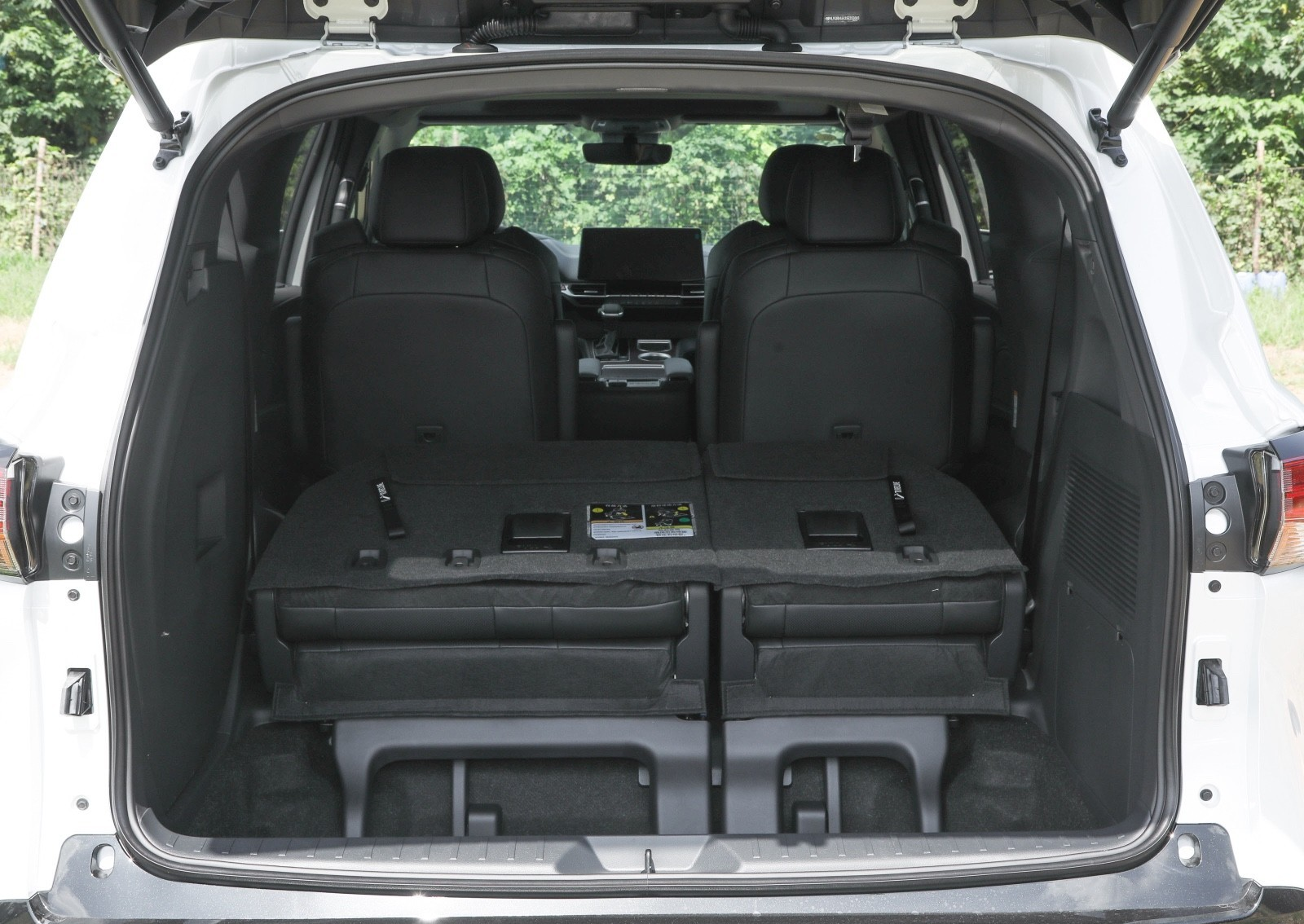 Toyota Sienna Fully Folded State