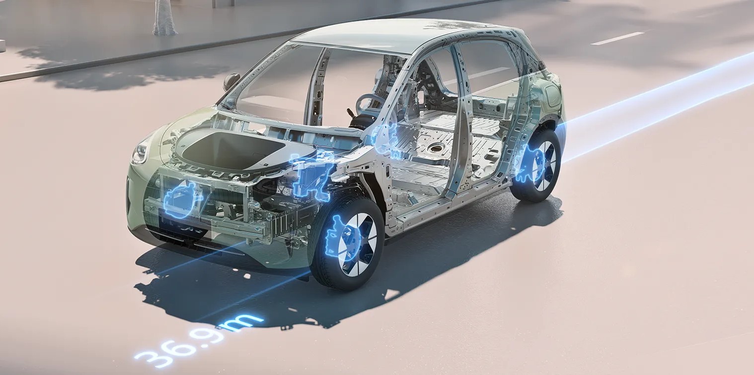 ระบบเบรกของGeely EX2