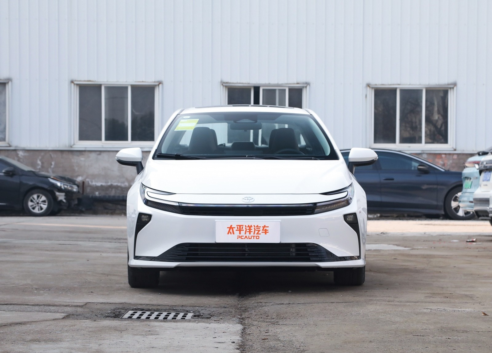2026 Toyota Corolla front view detail in parking lot