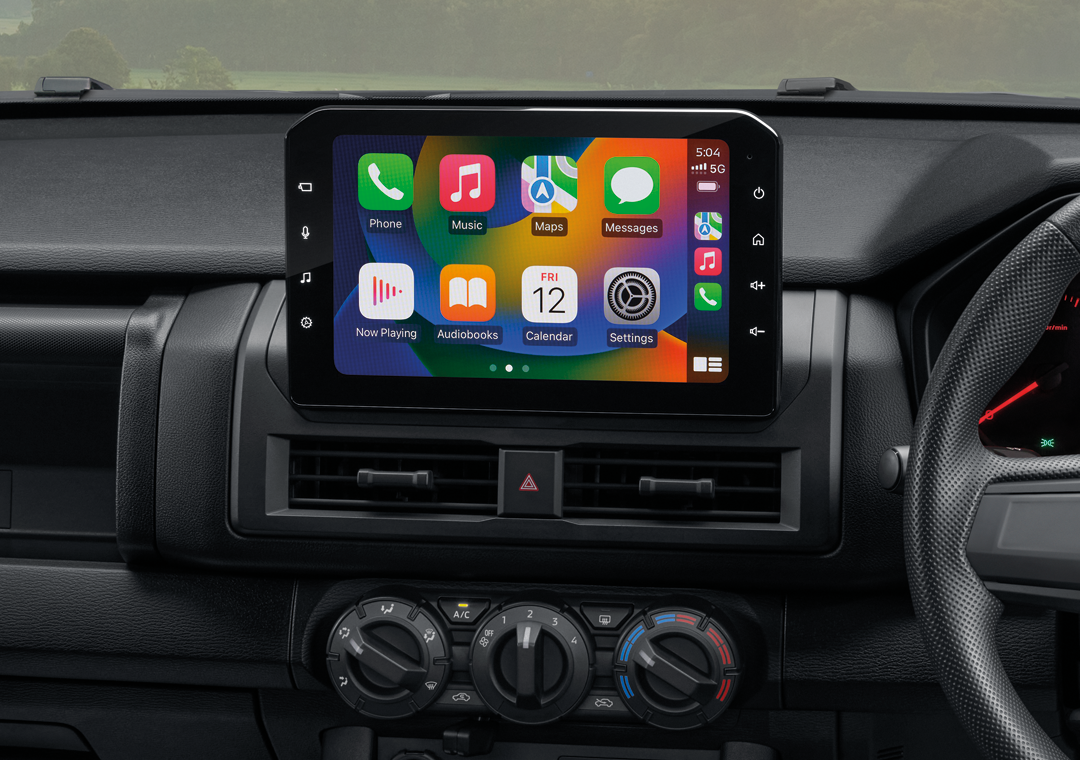 รายละเอียดหน้าจอแผงควบคุมของ Mitsubishi Triton Street