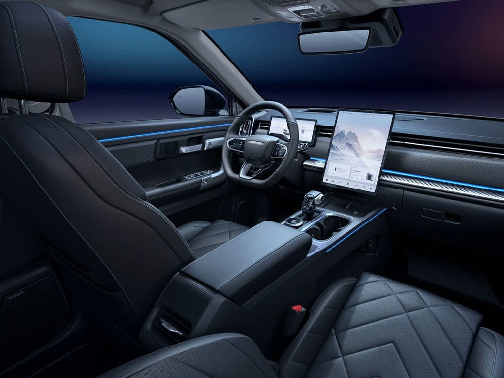 2025 Jaecoo J7 interior detail