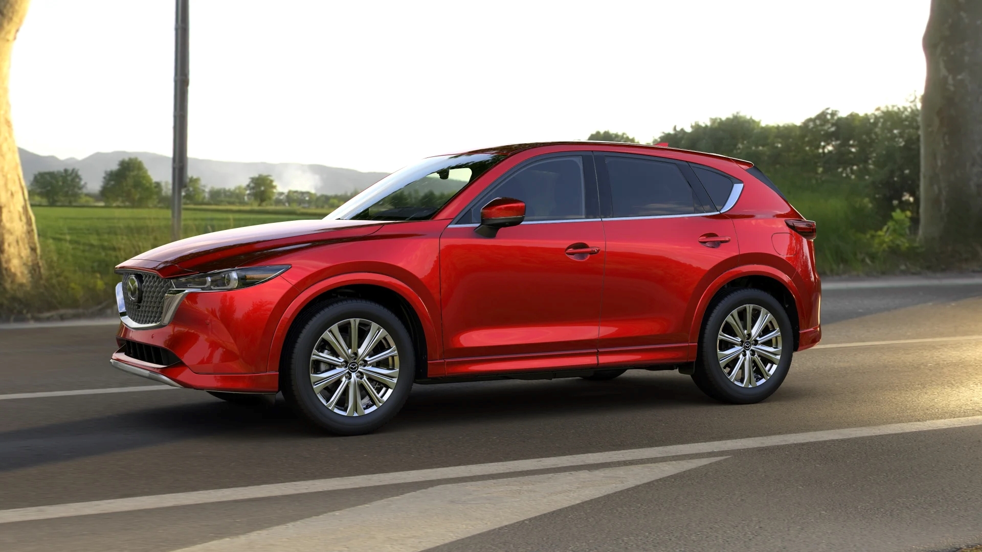 The content you provided doesn't have any Chinese text to translate. The text appears to be descriptive data about a Mazda CX-5