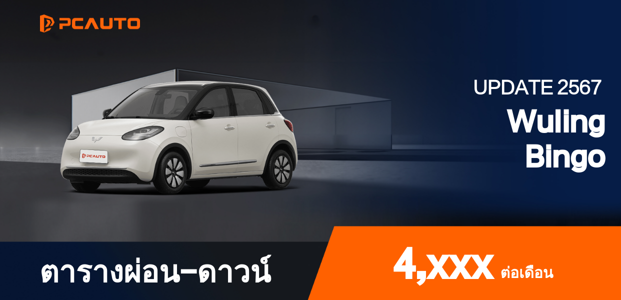 ตารางผ่อนชำระ Wuling Bingo แบบรูปภาพ