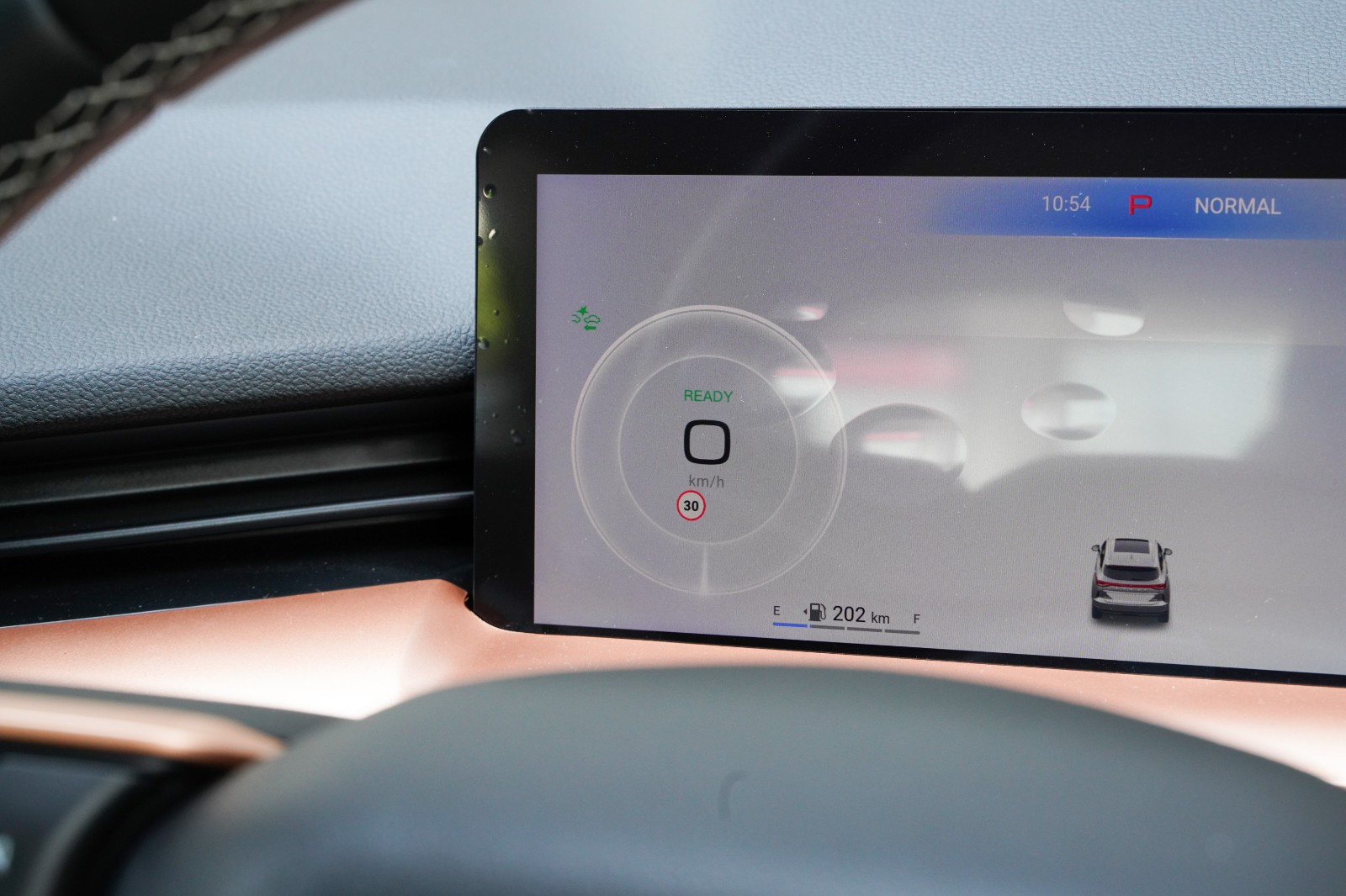 รายละเอียดหน้าจอแสดงผลอินโฟเทนเมนต์ของ Haval H6 HEV