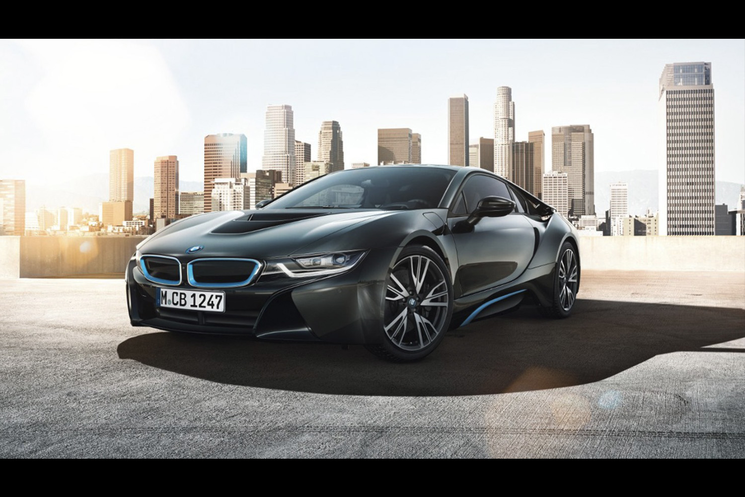 ลักษณะภายนอกของรถ BMW i8