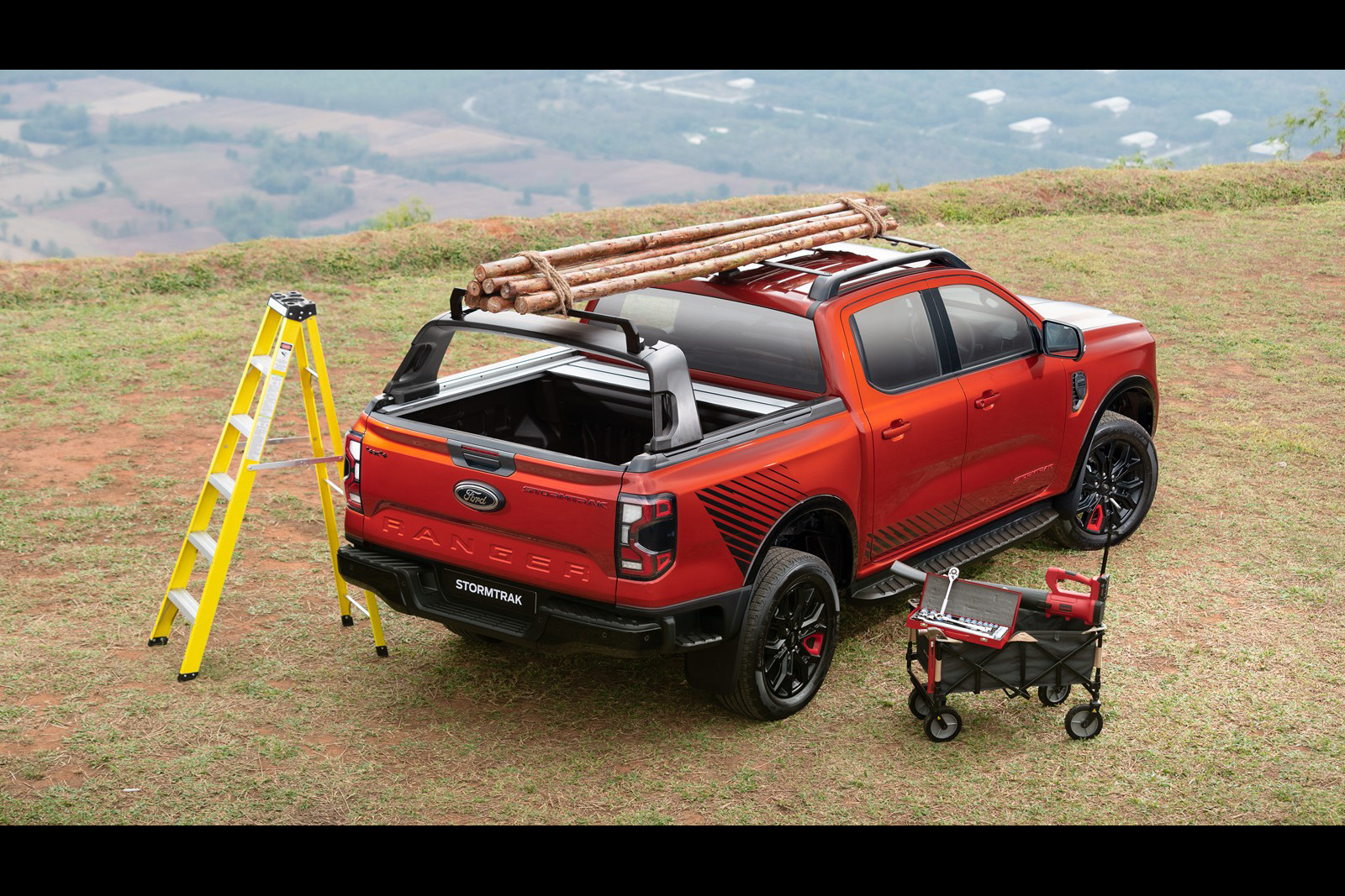 ลักษณะภายนอกของรถ Ford Ranger