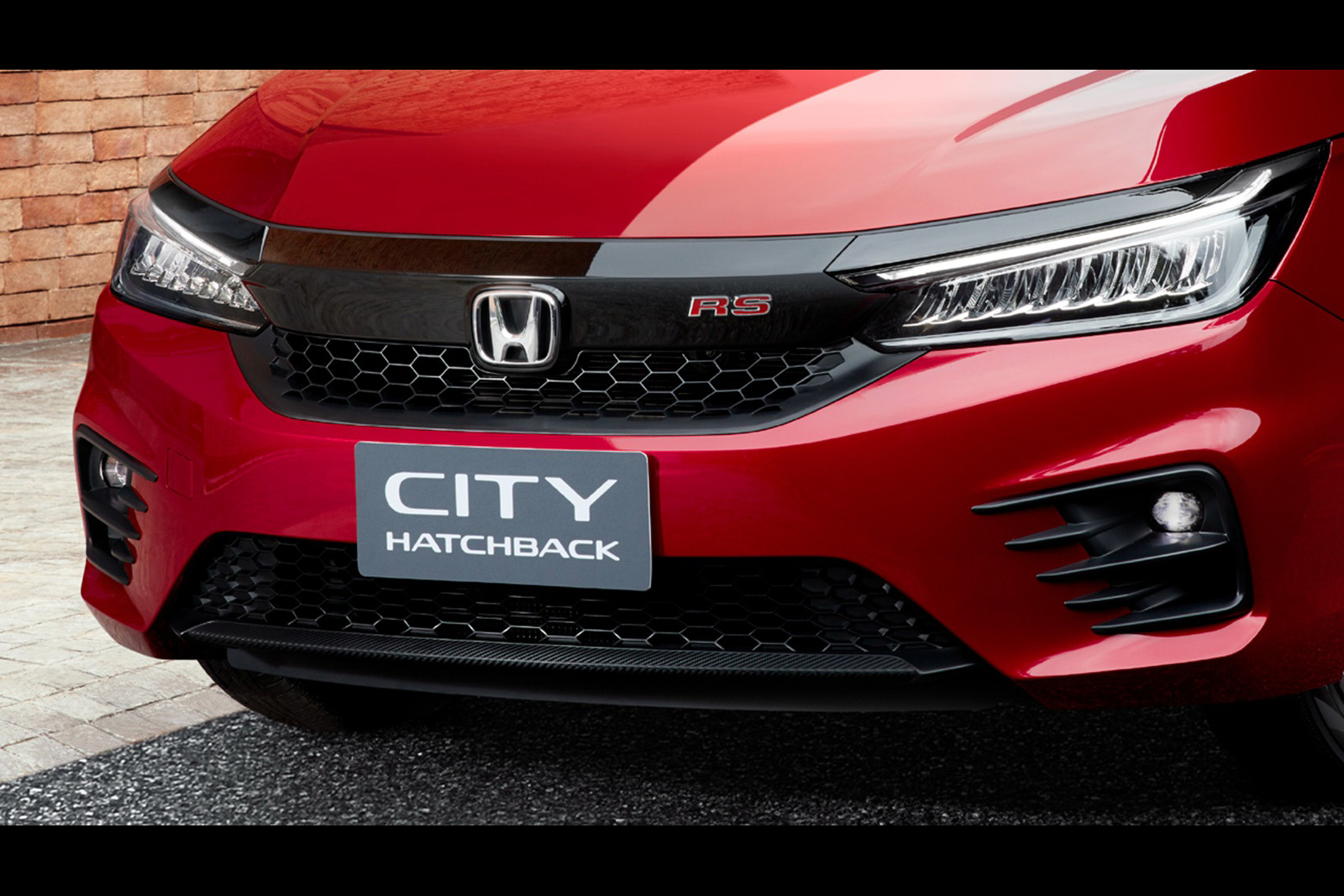 หน้ารถ Honda City Hatchback