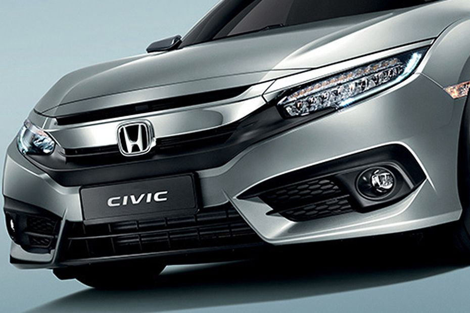 Front of the Car of Honda Civic