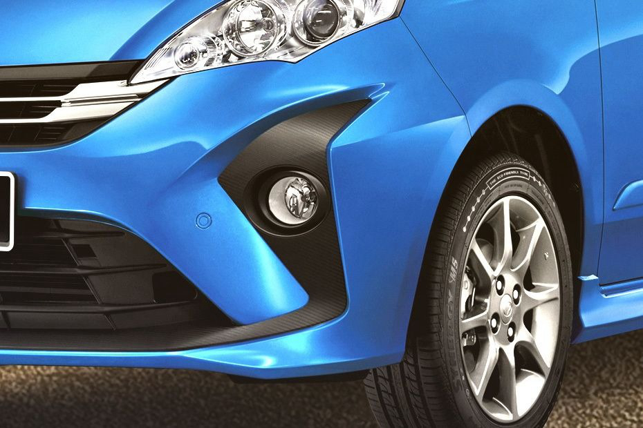 Front of the Car of Perodua Alza