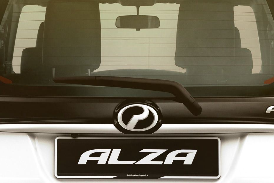 Perodua Alza Photos: Rear of Car