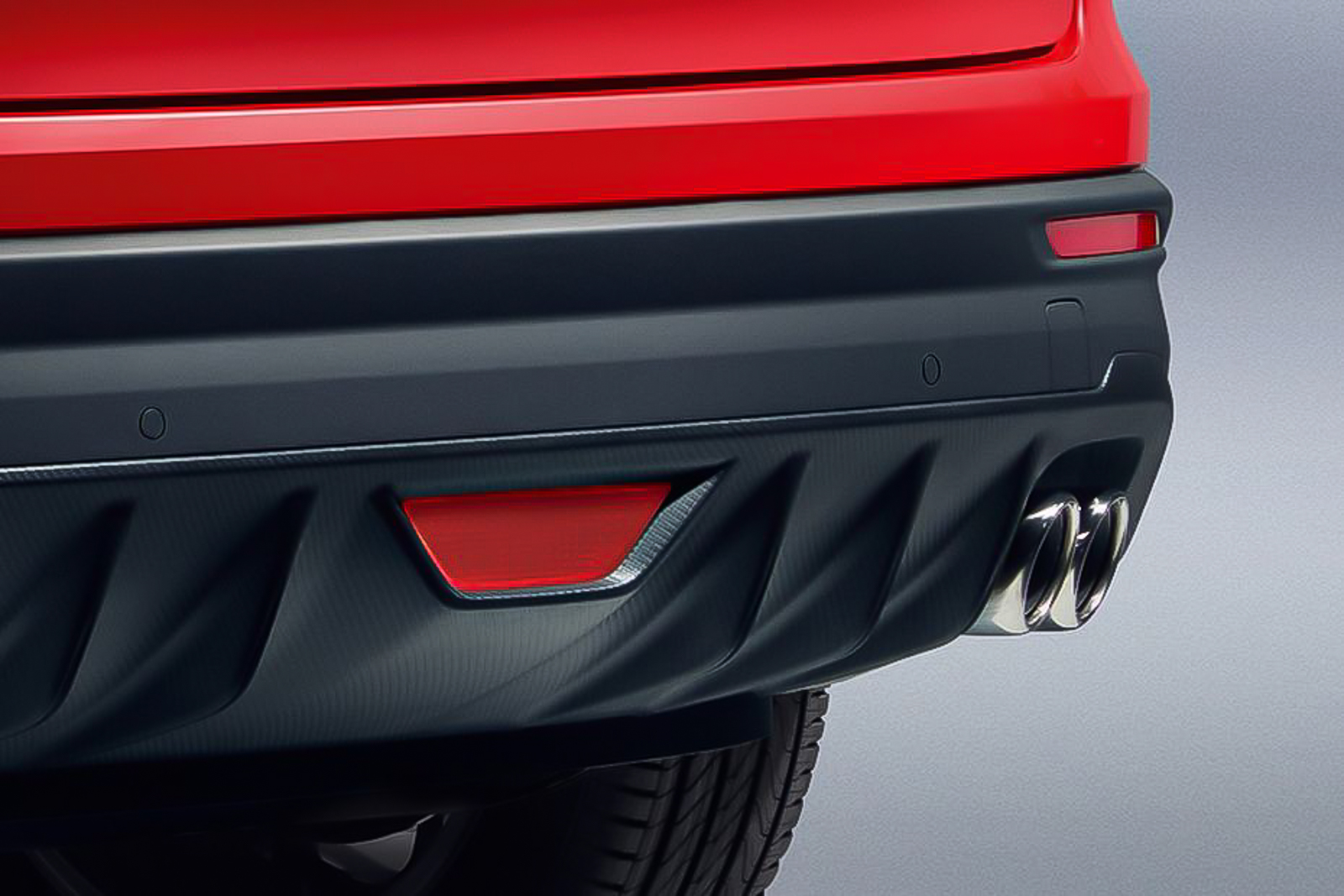 Proton X50 Photos: Rear of Car