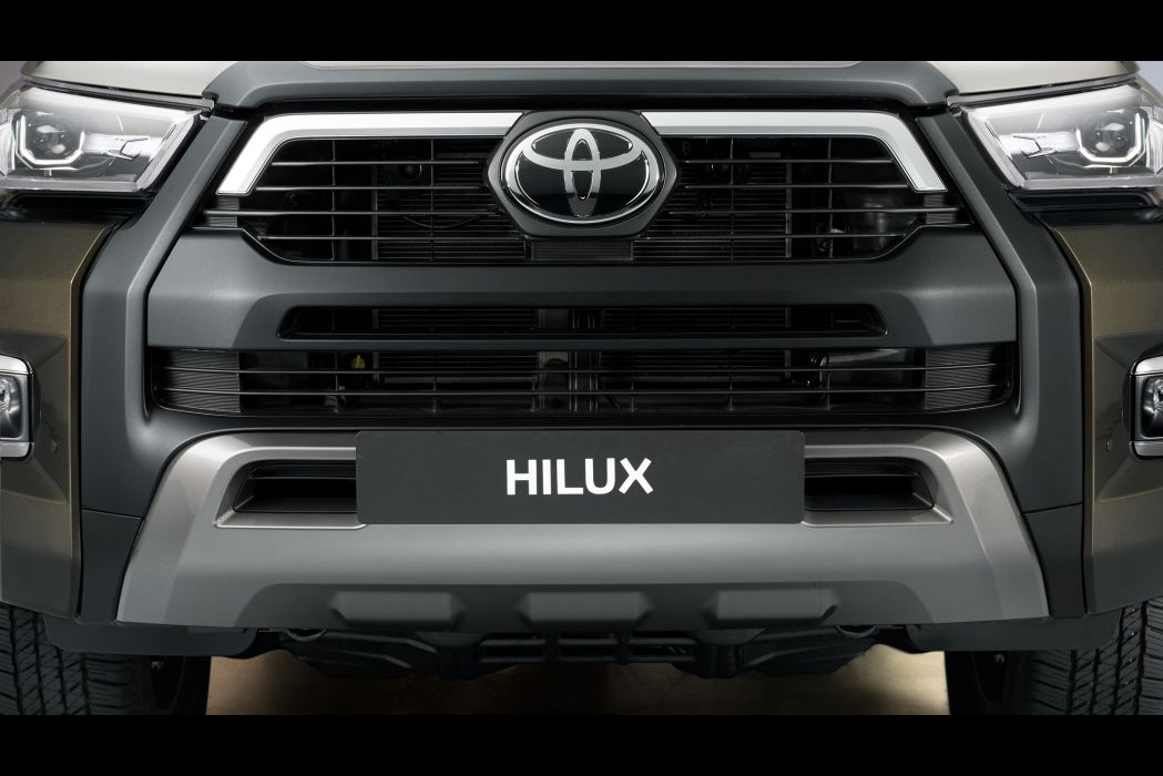 Front of the Car of Toyota Hilux