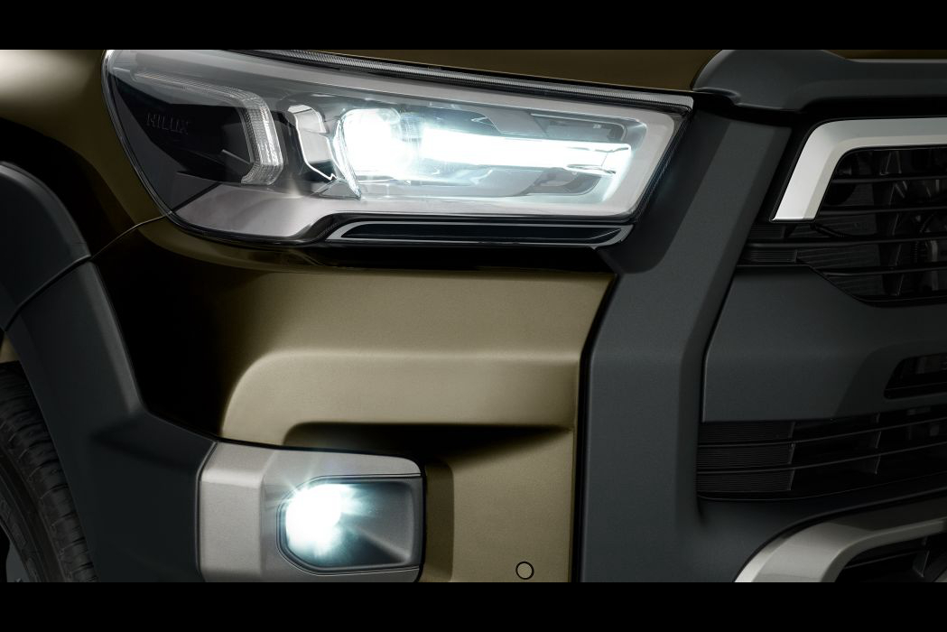 Front of the Car of Toyota Hilux