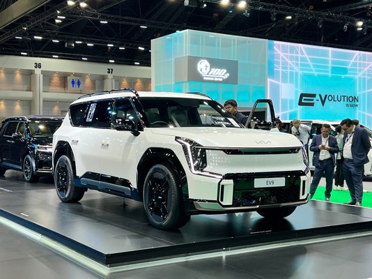 Kia EV9 งานแสดงรถยนต์