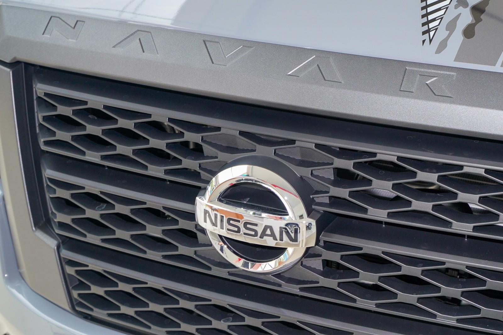 หน้ารถ Nissan Navara