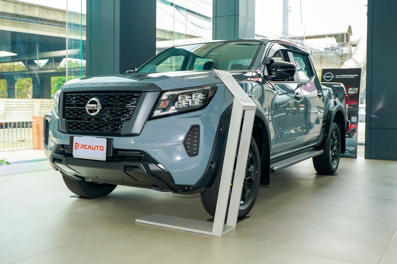 ลักษณะภายนอกของรถ Nissan Navara