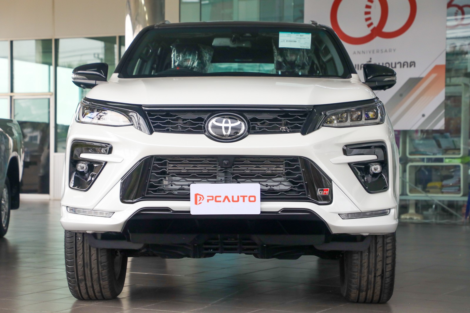 หน้ารถ Toyota Fortuner