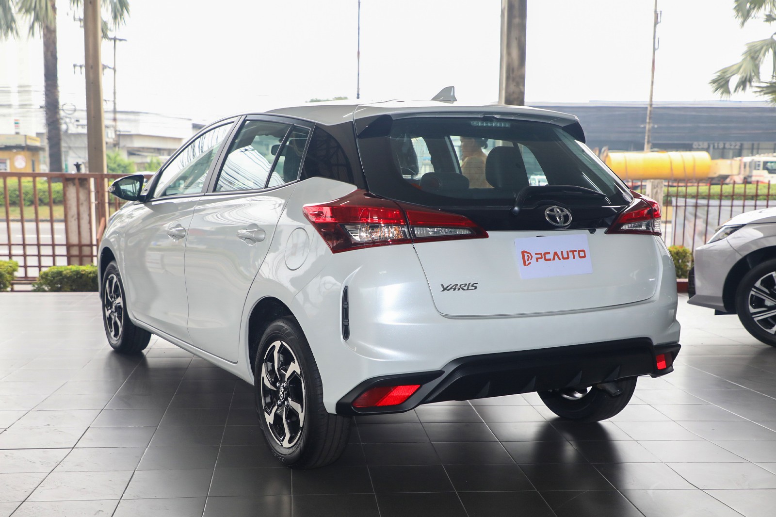 ลักษณะภายนอกของรถ Toyota Yaris