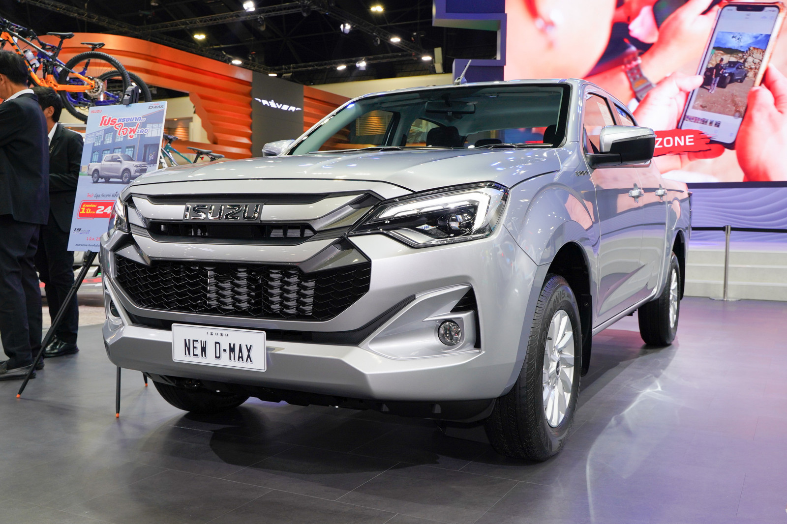 ลักษณะภายนอกของรถ Isuzu D-Max