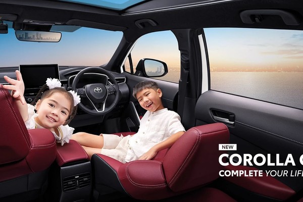 Toyota Corolla Cross อย่างเป็นทางการ