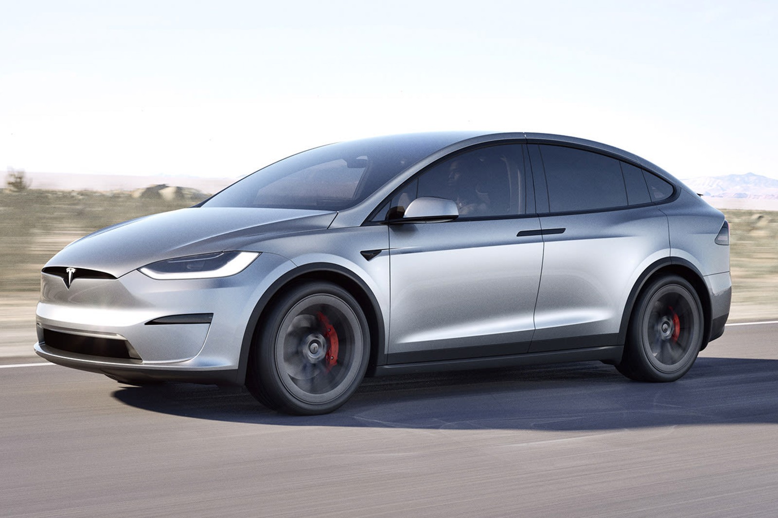 รูป Tesla Model X Plaid 2023