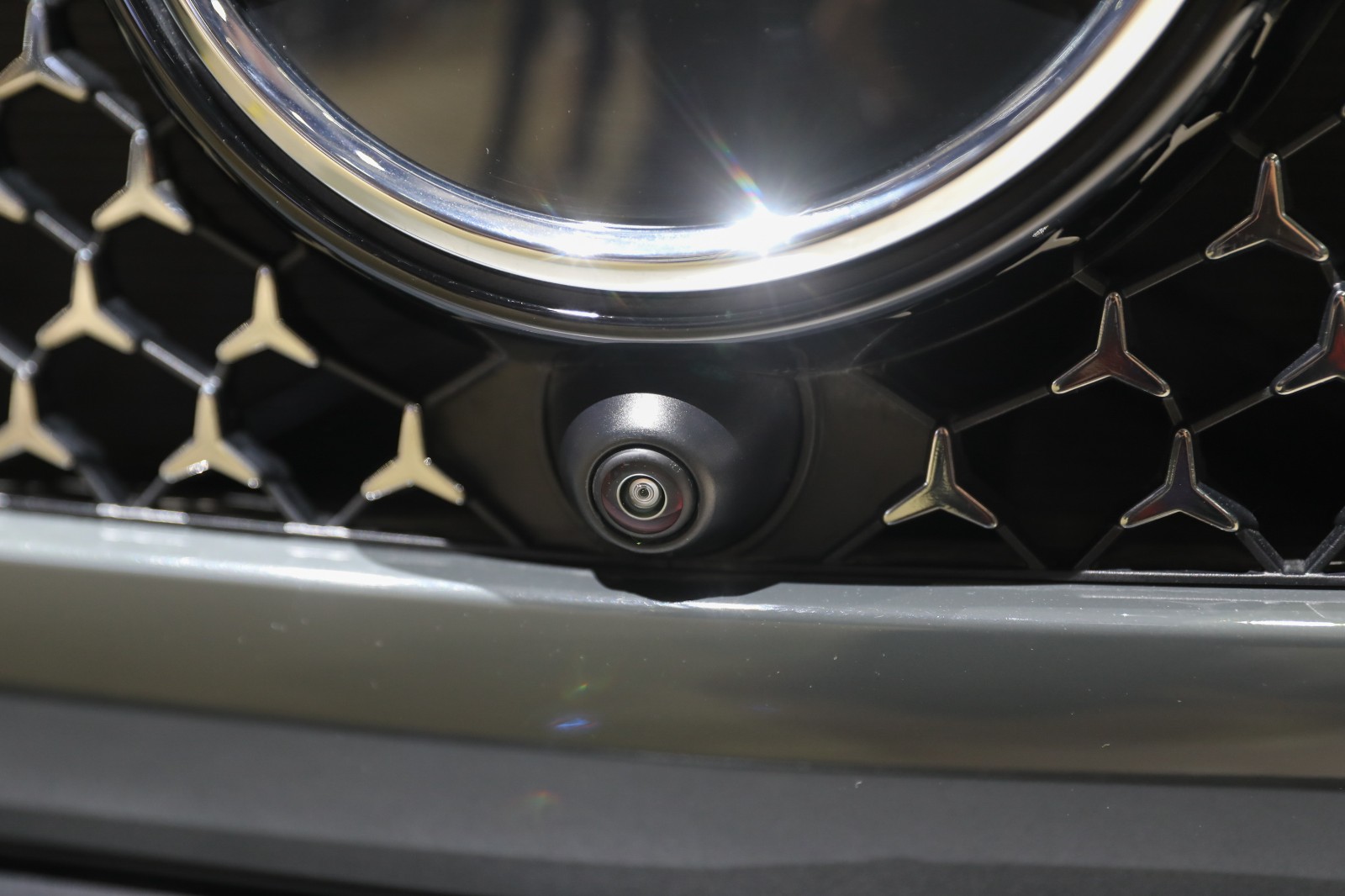 หน้ารถ Mercedes-Benz GLE-Class