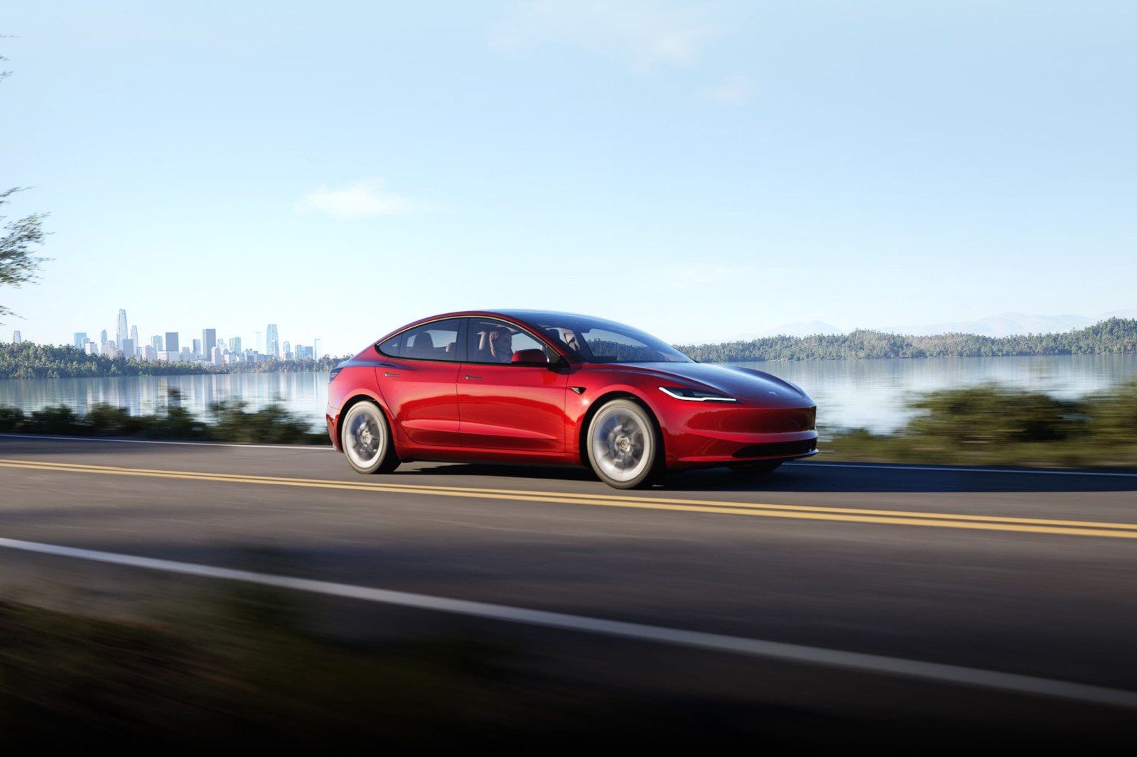 รูป 2025 Tesla Model 3 Long-Range RWD