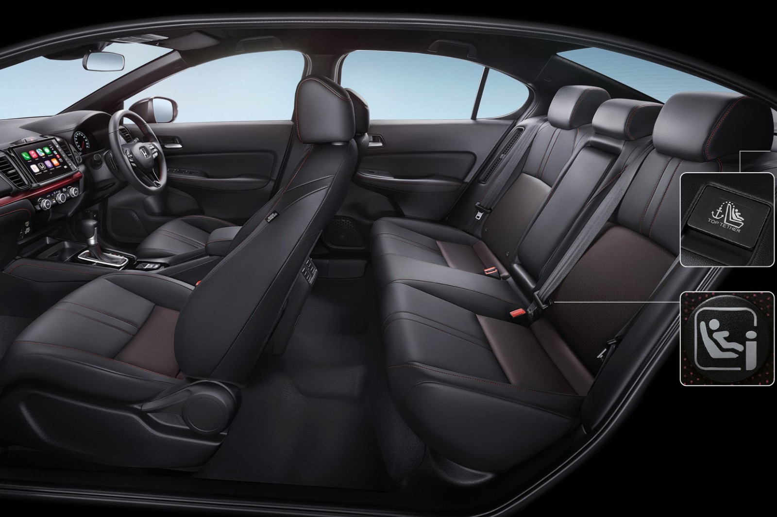 รูป Honda City e:HEV The Black Outshine Crystal Black Pearl 2025