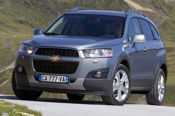 Chevrolet Captiva อย่างเป็นทางการ
